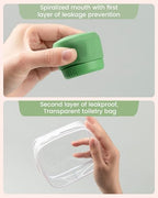 Travel Containers for Toiletries (1 OZ (30ML) / Water Green)