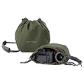 OneGo Drawstring Small Camera Bag Soft Cute Camera Pouch Handbag (Forest)