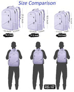Extra Large Laptop Backpack for Women (Purple / 18 Inch)