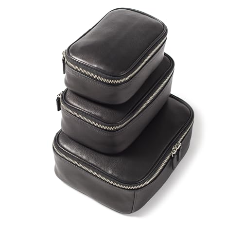 Black Onyx Nested Travel Organizer Trio (Black Onyx / All Sizes - 3 Pieces)