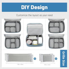 Electronic Accessories Case (2-Brown / S)