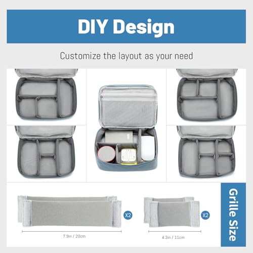 Electronic Accessories Case (2-Brown / S)