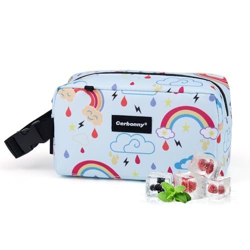 Small Cooler Bag (Blue-Rainbow)
