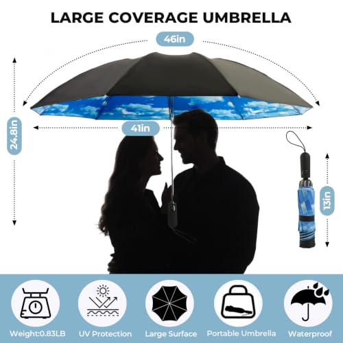 Inverted Umbrella for Rain (High Clouds / 46 Inch)