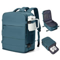 Travel Backpack Carry On for Women Man Gym Backpack with Laptop Compartment Mochila de Viaje Teacher Personal Item Backpacks Airplane Accessories Must Haves Peacock Blue (20l / Peacock Blue)