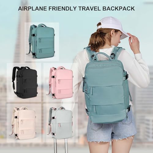 Travel Backpack For Women Men (25l / Blue)