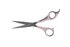 Cricket Style Xpress Pretty Daze Hair Cutting Scissors - Sharp Micro-Serrated Beveled Blades, Stainless Steel Shears Hair Scissors - Wet & Dry Use, Barber Accessories - 5.75", Soft Pink and Gray