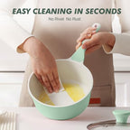 2.5 QT Ceramic Nonstick Saucepan with Lid (Mint Green / 2.5 Quarts)