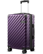 20 Inch Carry On Luggage 22x14x9 Airline Approved (Carry-On 20-Inch / Purple)