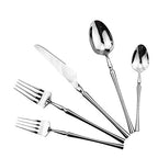 Silver Silverware Set (Service for 1 / Silver)