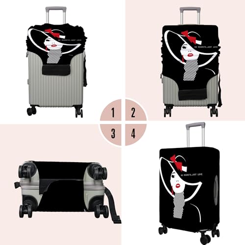 Travel Luggage Cover Suitcase Protector Fits 18 (Travel-16 / L(25-28in))