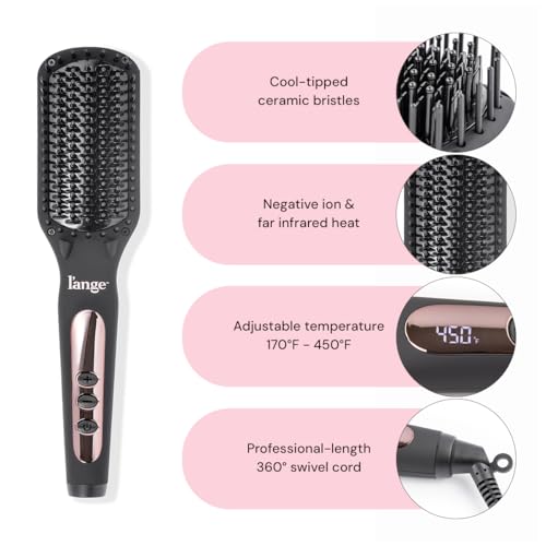 Le Vite Straightening Brush (Black)