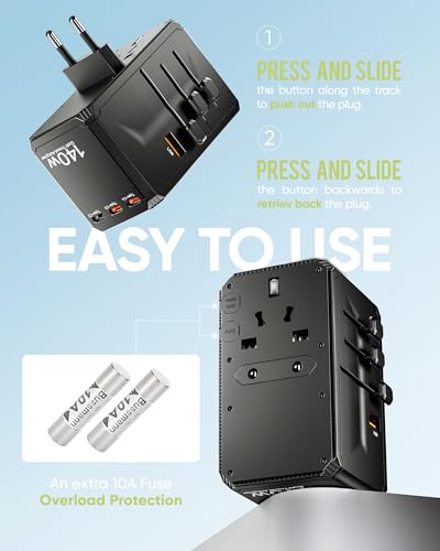 Universal Travel Adapter (140W)