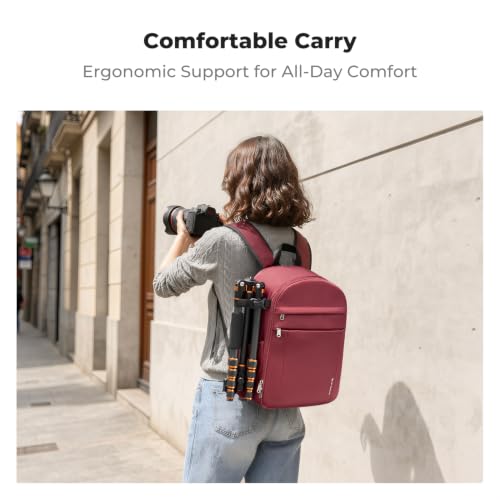 Camera Backpack (07-red)