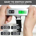 Digital Luggage Scale (2 * Ash Silver)
