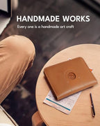Passport Holder for Travel (Caramel)