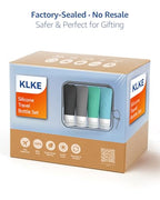 23 Pcs Travel Bottles for Toiletries (Blue-23PCS)