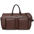 Garment Bags for Travel (A-Dark Brown)