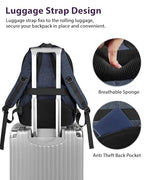 Extra Large Laptop Backpack for Men (Dark Blue / 18 Inch)