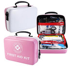 Large First Aid Kit (Pink/White)