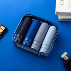 Travel Bottles for Toiletries (Navy / 3 Ounces)
