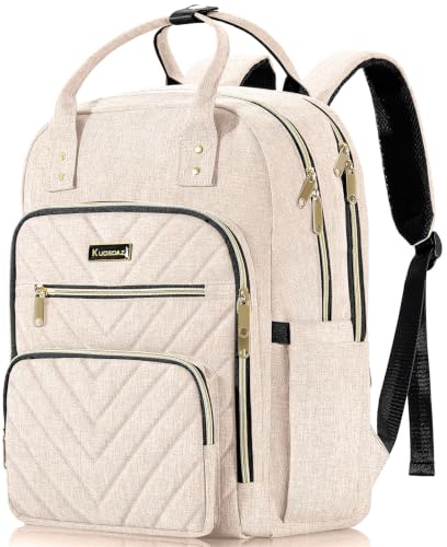 Backpack for Women (15.6 Inch / Beige)
