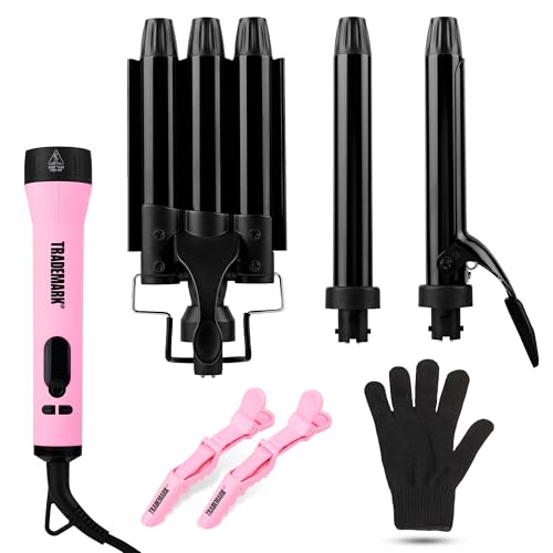 Interchangeable Iron Styling Kit (1 Inch Barrel (Interchangeable) / Pink/Black)