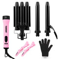 Interchangeable Iron Styling Kit (1 Inch Barrel (Interchangeable) / Pink/Black)