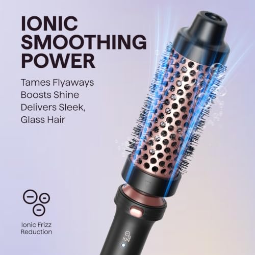 5 in 1 Curling Iron with Thermal Brush (Rose Gold)