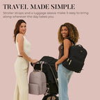 New Classic Diaper Bag Backpack with 15 Pockets (Black)