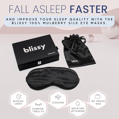 Silk Sleep Mask (Black)