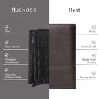 Jenoss Smart Wallet For Men (Manda Black)