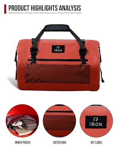 Motorcycle Dry Bag (Orange / 30L)