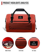 Motorcycle Dry Bag (Orange / 30L)