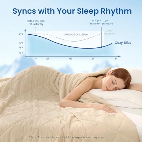 Cooling Blanket for Hot Sleepers King Size (Khaki / King (108" x 90"))