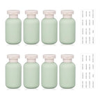 3.4 oz Plastic Small Travel Shampoo Bottles (Green / 3.4 oz)