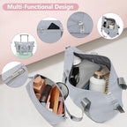 3 Piece 20" Hardshell Carry (Pink and Grey / 3-Piece Set (20 Inch with Accessories))