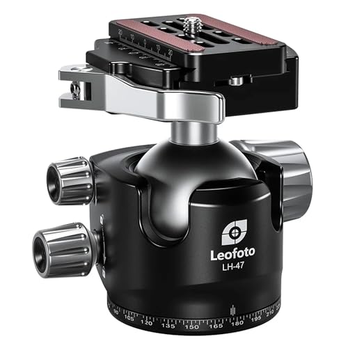 Carbon Fiber Camera Tripod 4Section 360° Ball Head LS (LS-364CX+LH-47LR:Maxload 25kg-4 Sections)