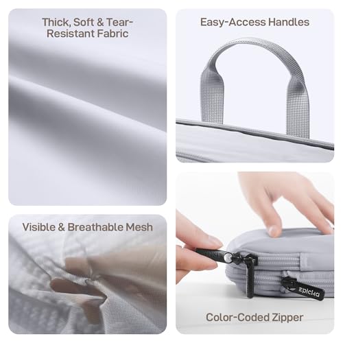 TripCozy Compression Packing Cubes (Grey / Set of 4)