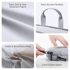 TripCozy Compression Packing Cubes (Grey / Set of 4)