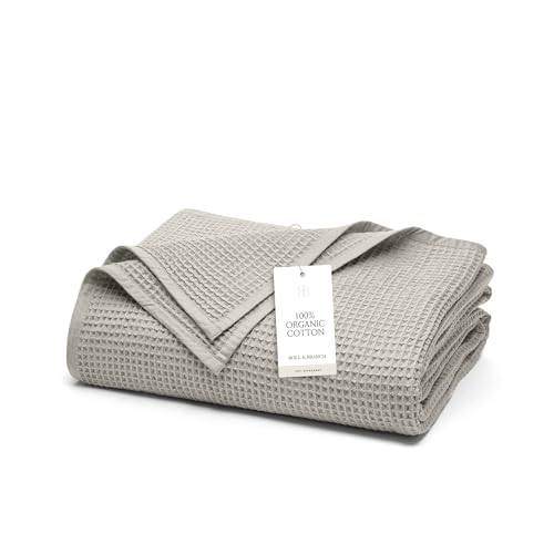 Waffle Bed Blanket (Pewter / Twin/Twin XL)