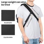 Camera Sling Bag Compact Photography Shoulder Bag (Large / Sling Bag Black)