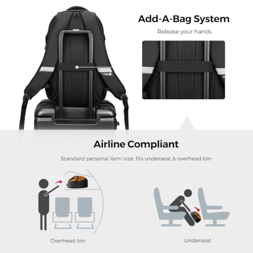 Design Laptop Backpack for Men with USB Charging Port SD803 (Orange/Black / Standard)