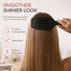 Curved Vented for Blow Drying (Red / Medium)