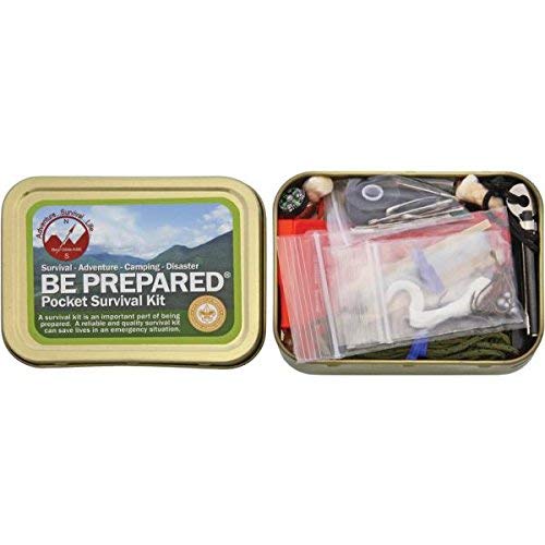 Be Prepared® Pocket Survival Kit PSK Holder not Included