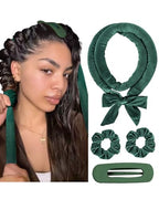 Heatless Hair Curler (Vintage Green)