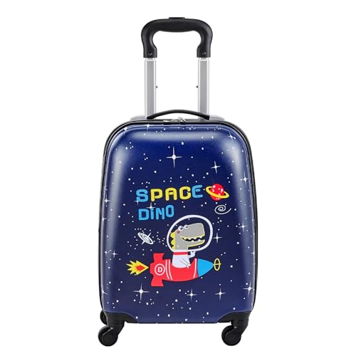 Kids Luggage Set (18 Inches 2-Piece Set / Dinosaur)