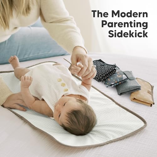 Portable Diaper Changing Pad (Rainbow)