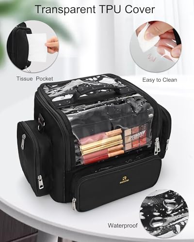Makeup Brush Bag (Black)