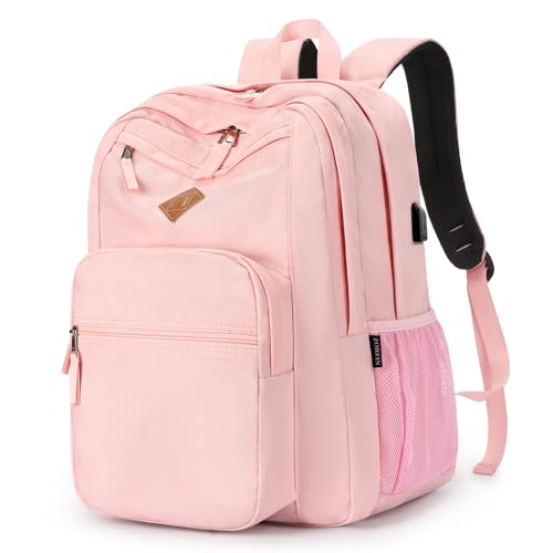 36L Backpack for College (Pink / 18.5 Inch)